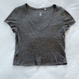 Gray Me to We tee shirt.
